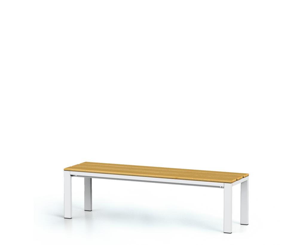 Lavice s bukovými latěmi - základní provedení 420 x 1500 x 400